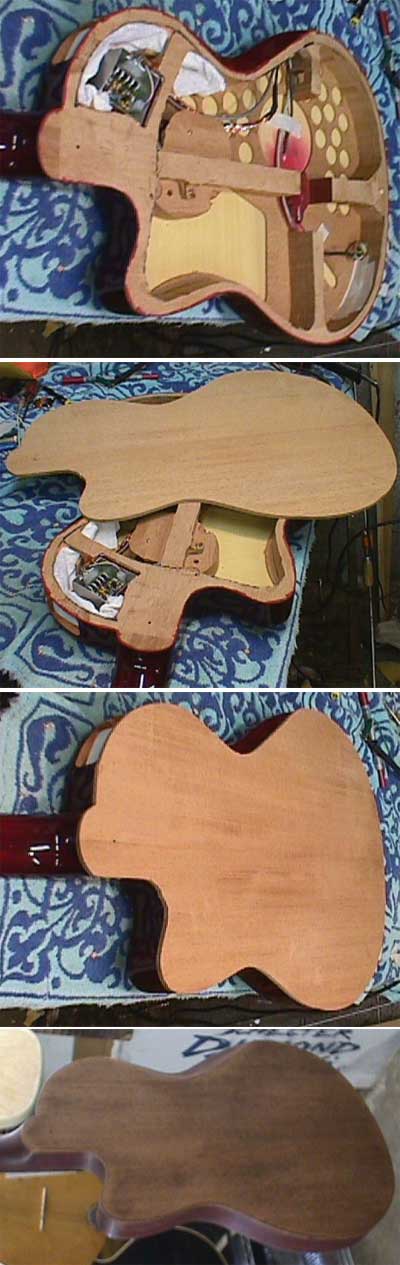 Gibson Body Hollowing