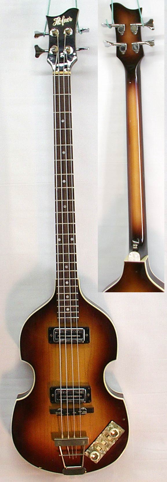 Hofner with new neck