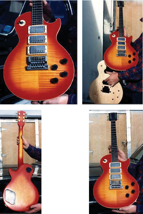 LP Flame Maple Retop