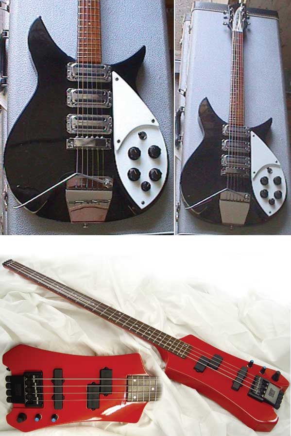 Rickenbacker and headless bass